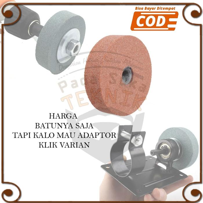 Dudukan Bor Adaptor Mesin Meja Batu Asah Gerinda 3 Inch Poles Pengasah Besi Logam