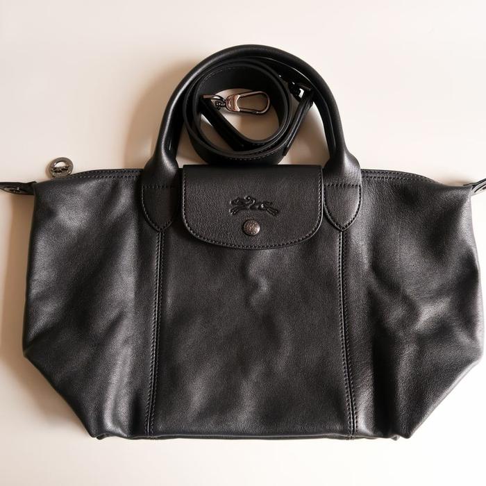 longchamp cuir medium