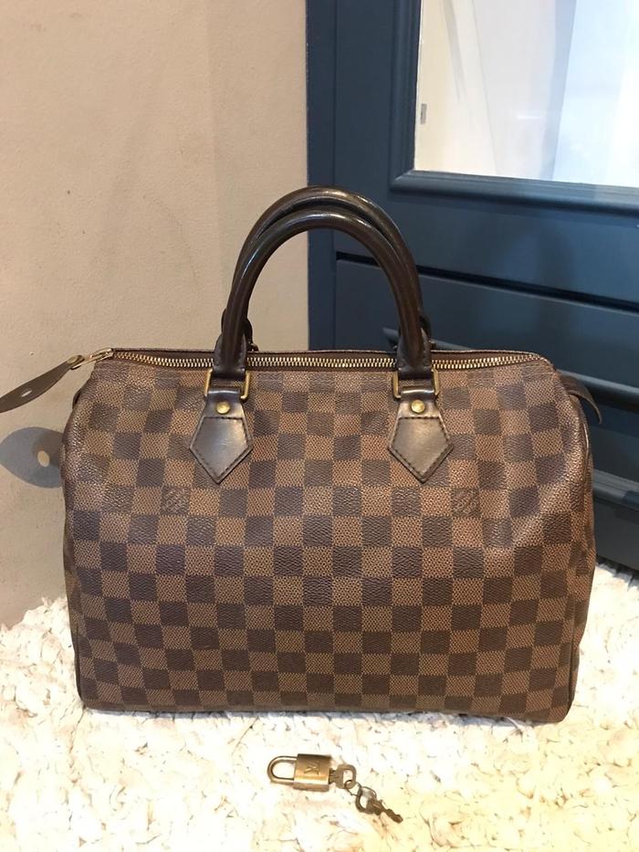 Preloved LV Speedy 30 damier 2010