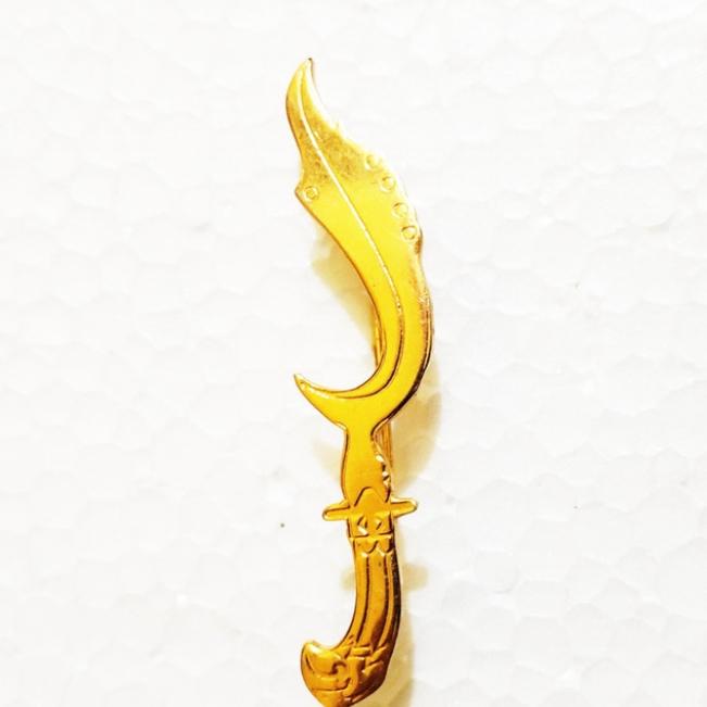 Bros PIN Kujang Kuningan Senjata Tradisional Jawa Barat