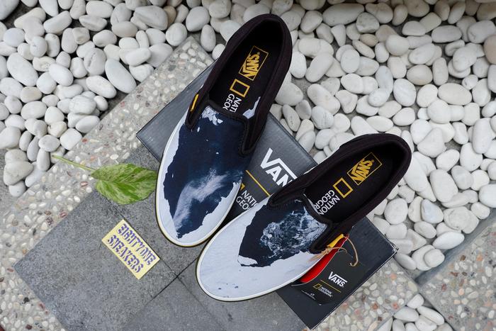 Vans x National Geographic (NatGeo) Slip On Glacier Pine Island