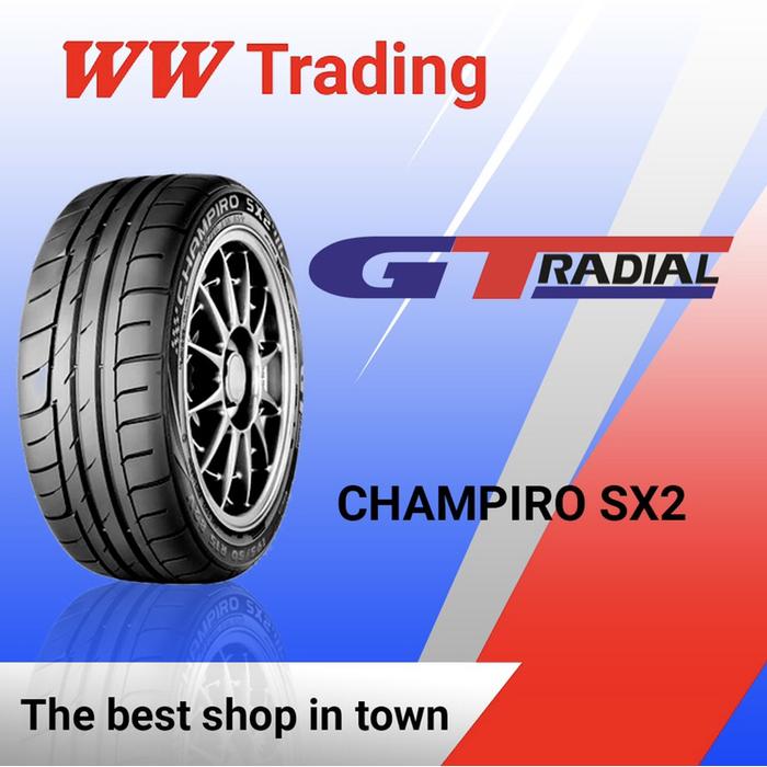 BAN GT RADIAL CHAMPIRO SX2 205/50 R16/ 205 50 16