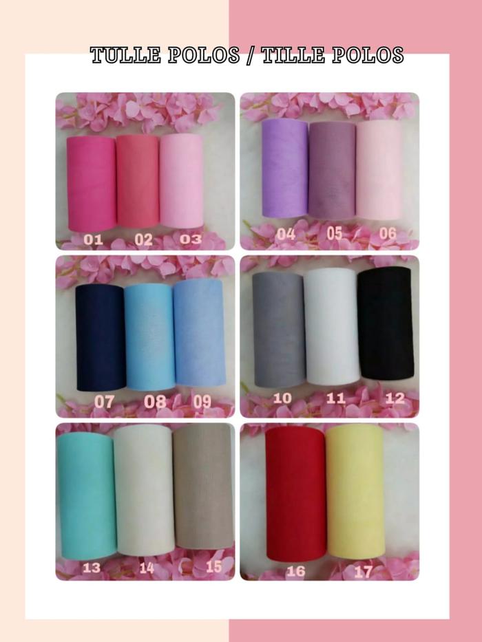 1 Roll Tulle Polos / Tille Polos ROLL