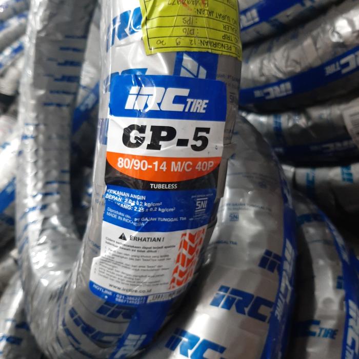 BAN IRC GP5 80/90-14 TUBELESS