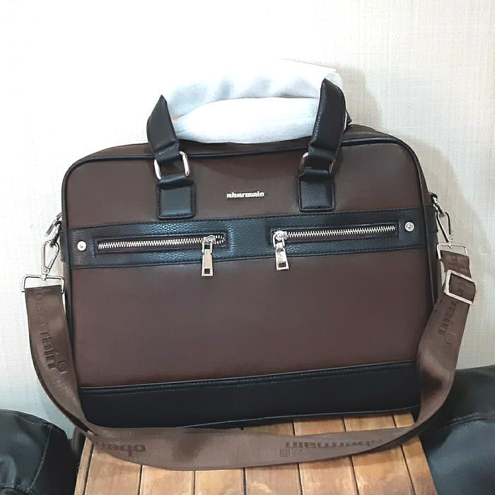 TAS SLEMPANG KANTOR OBERMAIN PRIA WANITA - NEW ORI - LAPTOP 15'