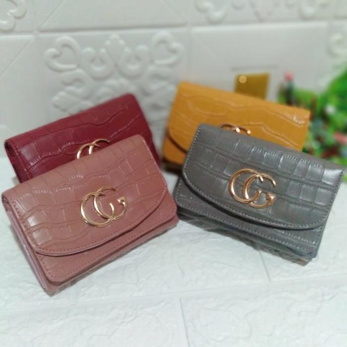 Promo dompet wanita dompet cantik cg Croco dompet import murah