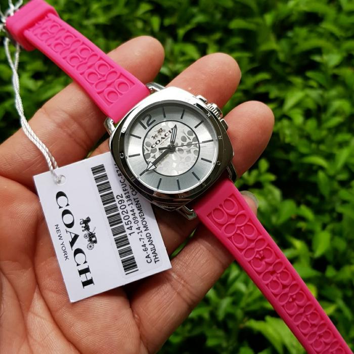 Jam Wanita Coach 14502095 14502091 14502092 14502093 Rubber Original