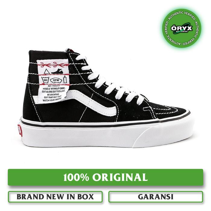 Vans Sk8 Hi Tapered DIY Black/White