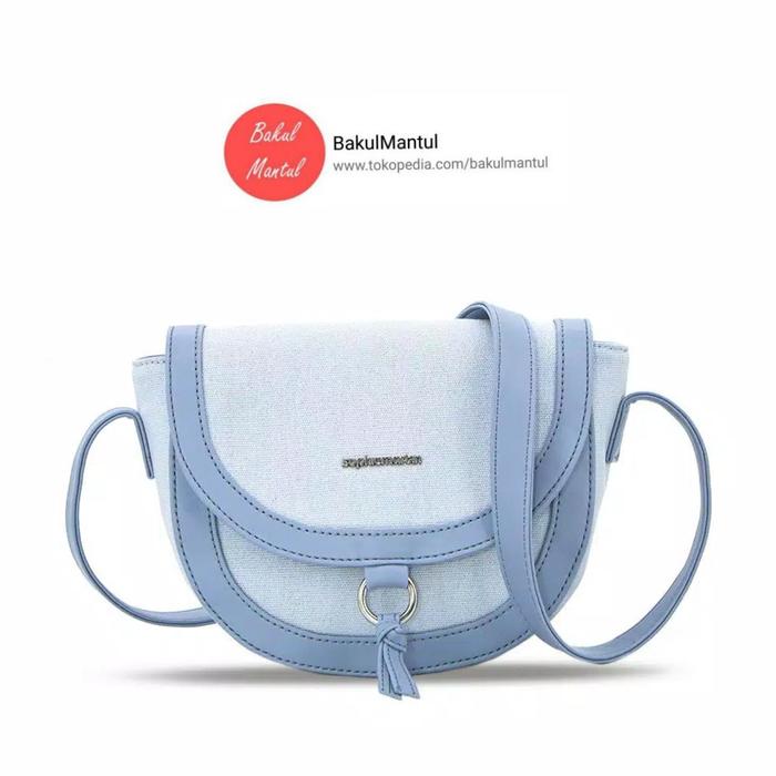 Sophie Paris Tas Selempang Wanita Cecily Blue Bag - T6000B6 #SPM