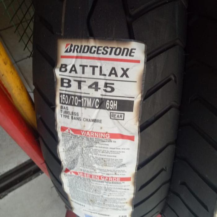 BAN LUAR BRIDGESTONE BATTLAX BT45 UKURAN 150/70-17 BATTLAX
