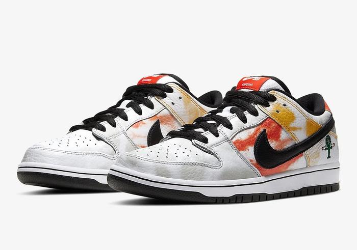 Nike SB Dunk Low "Tie Dye Raygun-White"