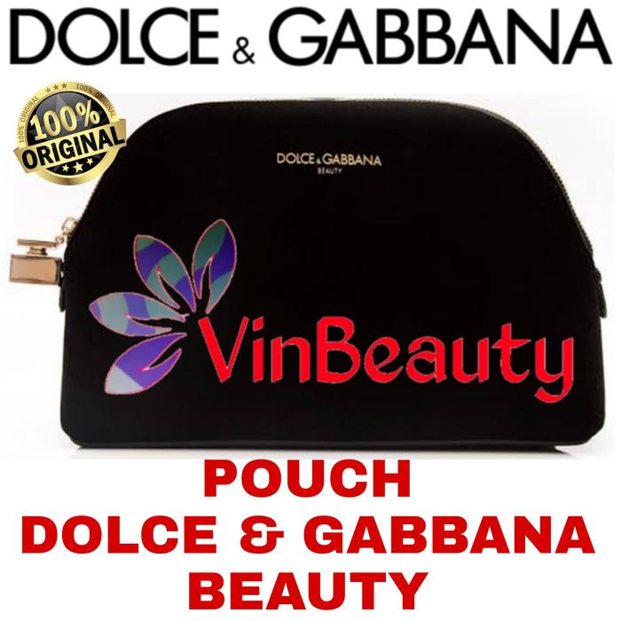 Pouch / Dompet Kosmetik Dolce & Gabbana Beauty Warna Hitam