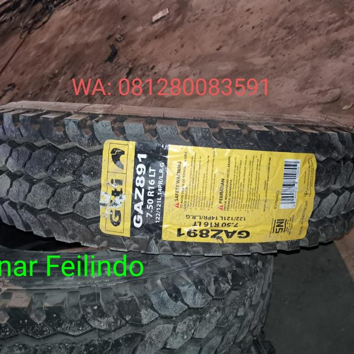 Ban Luar SET Radial kawat GITI 750-16 750R16 GAZ 891 GT Gajah Tunggal