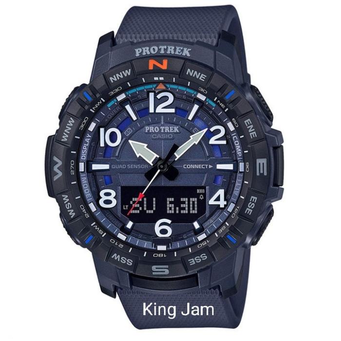 Jam Tangan Pria Casio Protrek PRT-B50-2DR Original Smart Quad Sensor
