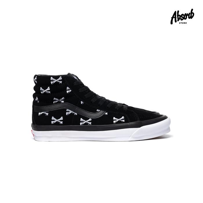 Vans Vault OG Sk8-Hi LX x WTAPS “Bones” (Black/White)