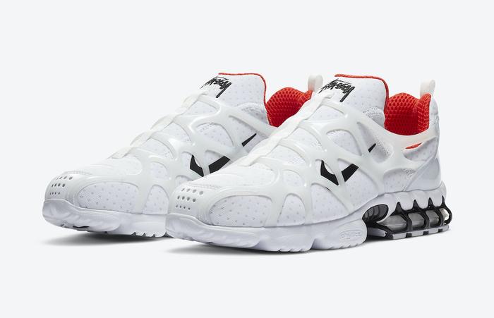 Stussy x Nike Air Zoom Spiridon Kukini "White"