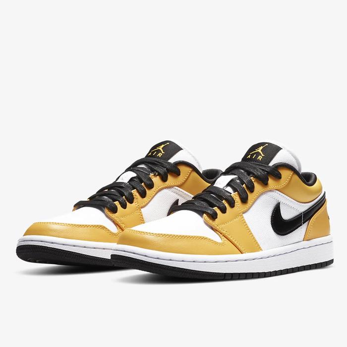 Sepatu Nike Air Jordan 1 Wmns Aj 1 Low Se White Laser Orange Original