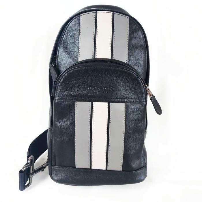 TAS PRIA COACH ORI - COACH SLING BACK BLACK GREY