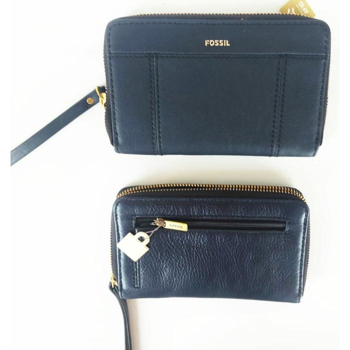 DOMPET WANITA FOSSIL ORI - FOSSIL JORI WALLET MIDNIGHT NAVY