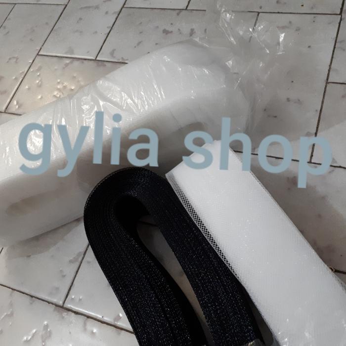 Yure 5 cm / Krang / Tile Kaku Ujung Rok / Hard net per roll