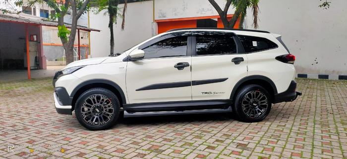 Modifikasi all new rush pakai pelek 18 inch
