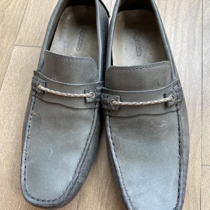 Sepatu pria kontatto dark green