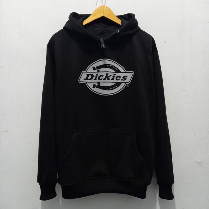 SWEATER HODIE DICKIES LOGO PRIA JAKET HOODIE DICKIES HITAM SIMPEL