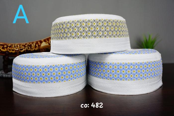 Grosir - Peci Kopiah Madina Bugis Asli Al Faruque 482 - Peci Madina