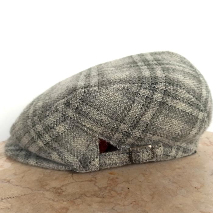 Topi Pet Vintage GUN Wool Flat Cap