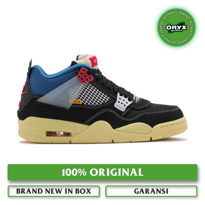 Nike Air Jordan 4 x UNION LA Black / Off Noir