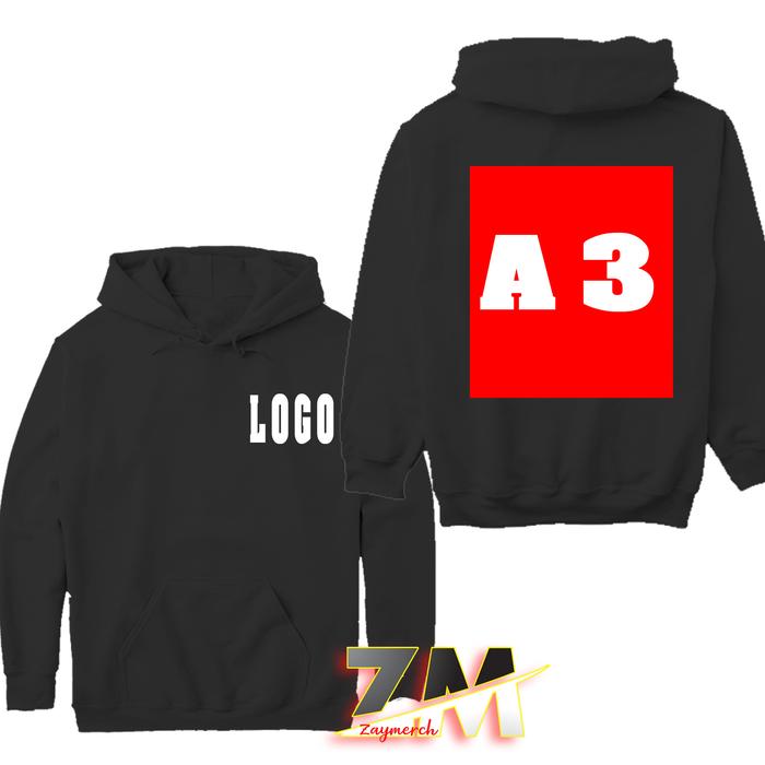 sablon hoodie dewasa customize DTF A3