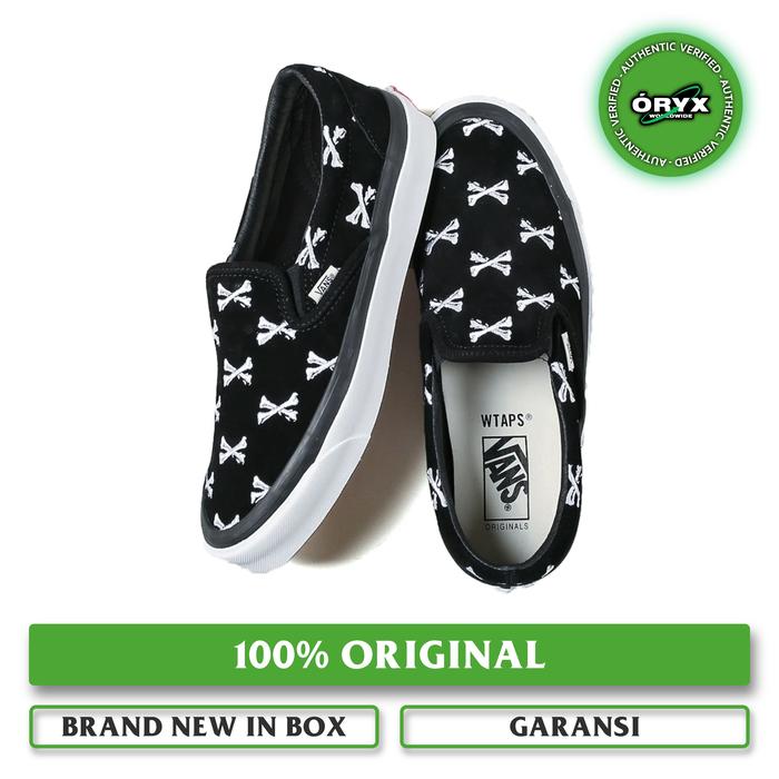Vans Og Slip On Lx x WTAPS Bones Black