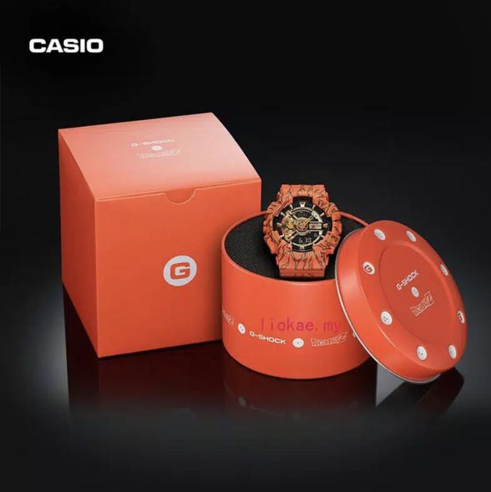Ori Casio Limited edition G-SHOCK x Dragon Ball Z watch GA 110 JDB 1A4 - Original Casio Indonesia
