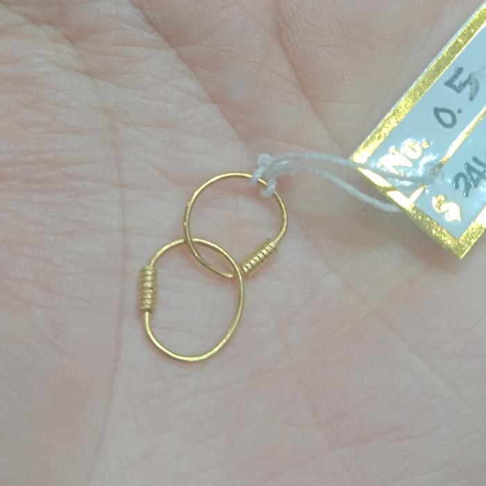 Anting Bayi mas 24k emas asli