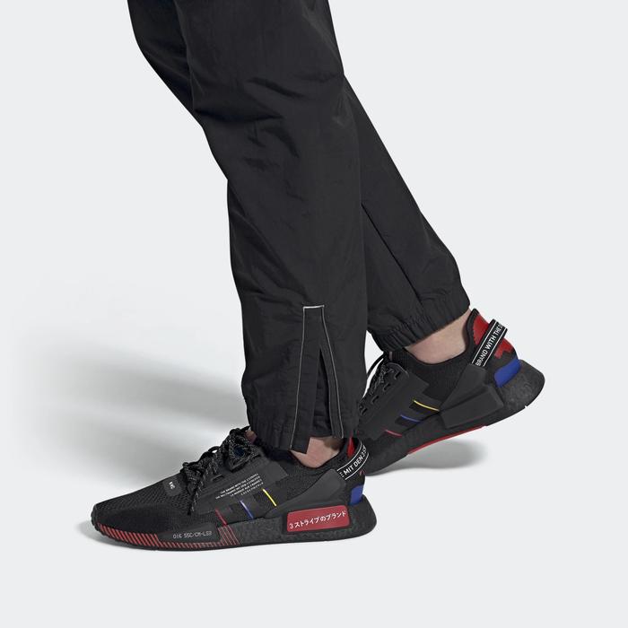 Adidas NMD R1 V2 “Core Black/Blue/Red & Cloud White"