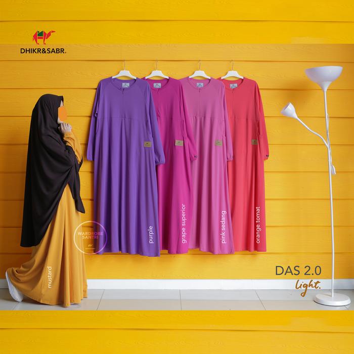 Terbaru Promo Gamis DHIKR&SABR - DAS 2.0 LIGHT Series 2020 (ORIGINAL