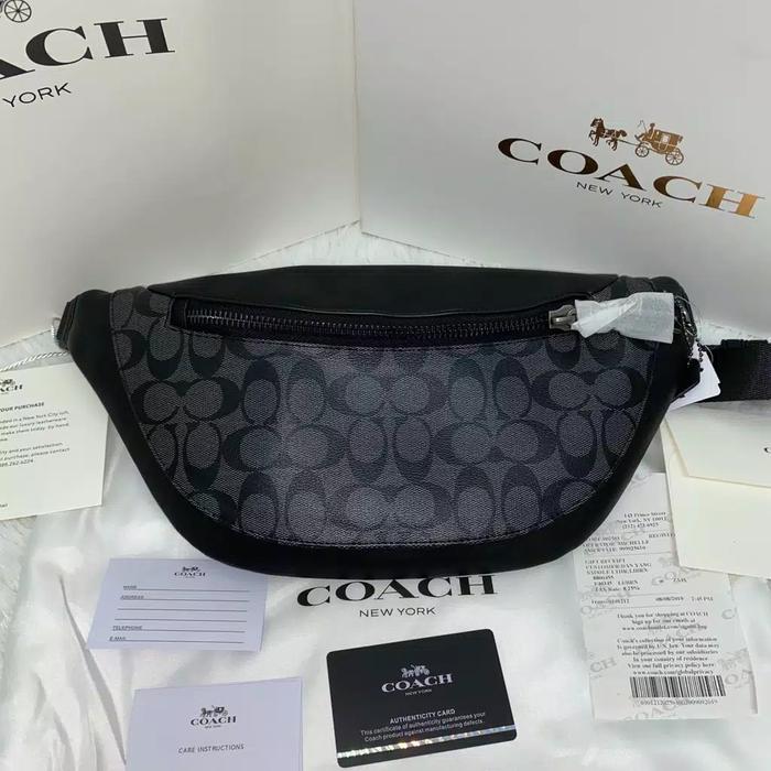 Waistbag | Coach Waistbag Warren Signature 78777 Original Fullset