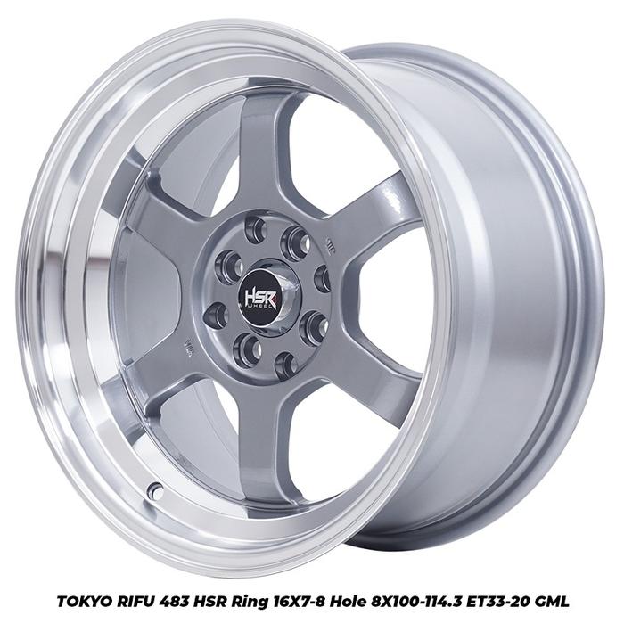 velg mobil celong model tokyo hsr ring 16