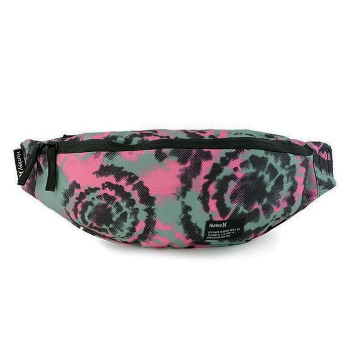 Tas Hurley Scout Hip Pack Waist Bag Radial Tie Dye Multicolor ORIGINAL