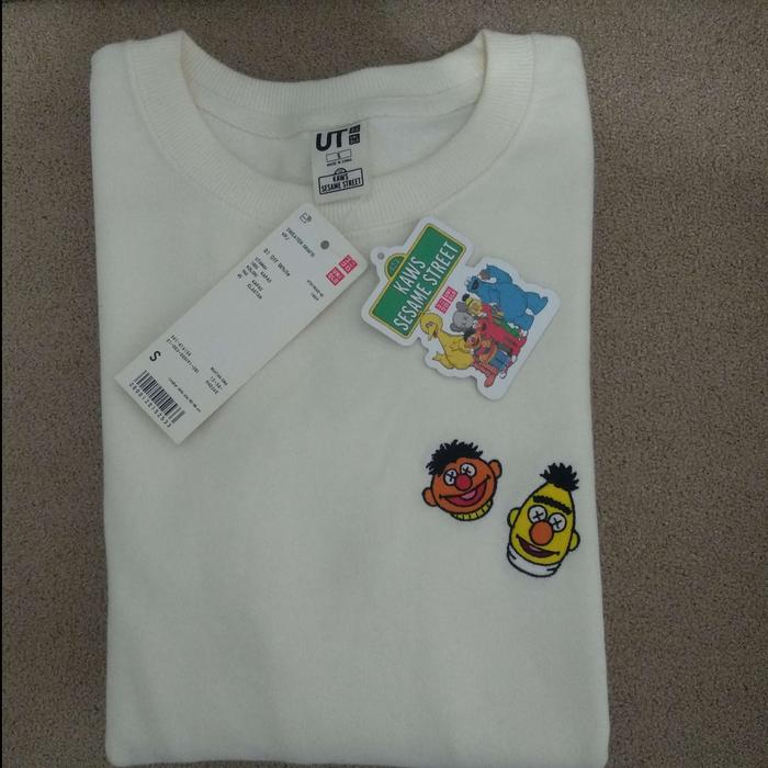 Uniqlo x Sesame Street Crewneck BNWT; Uniqlo x kaws Crewneck; Sweater