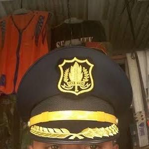 topi pet satpam security gada pratama model baru