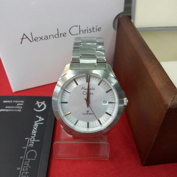 Jam Tangan Analog Pria Ac 8596 MD All Steel