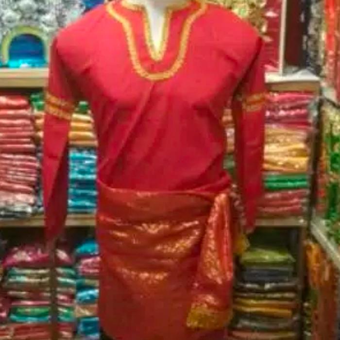 baju silat silek adat minang randai tapak itik bahan bludru