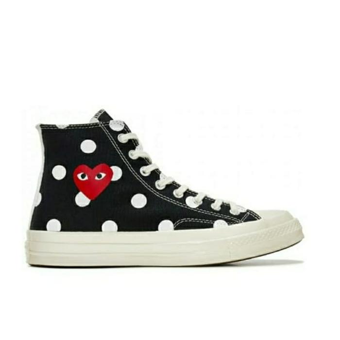 Converse Chuck Taylor All-Star 70s Hi x CDG Play - Polkadot/Black