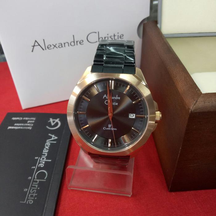 Jam Tangan Analog Pria Alexandre Christie Ac 8596 MD All Stainless