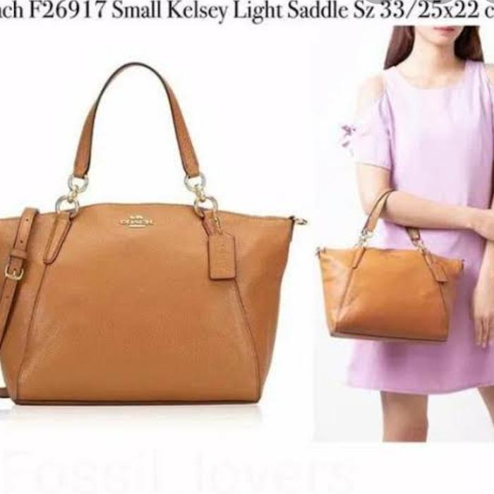 Coach Kelsey small light Saddle original