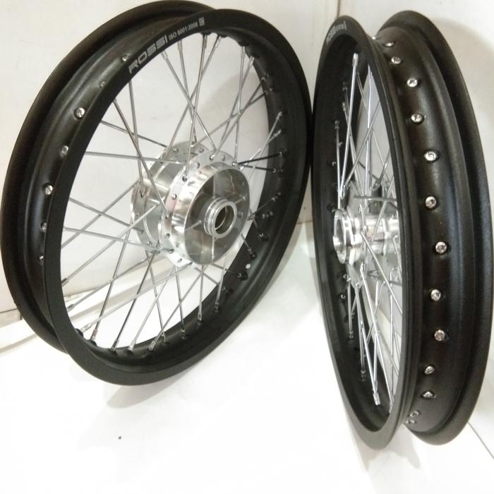 Paket rossi Mx king 160 + 185 Velg Tromol Jari Plus Rakitan Mx king