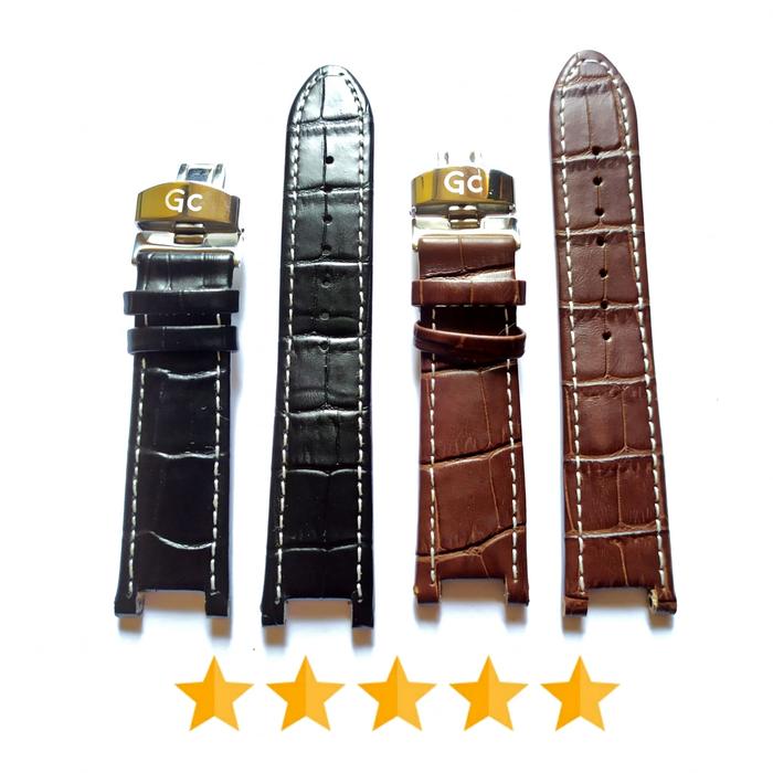 StrapTali kulit jam tangan gc guess 22mm guess leather Premium ORI