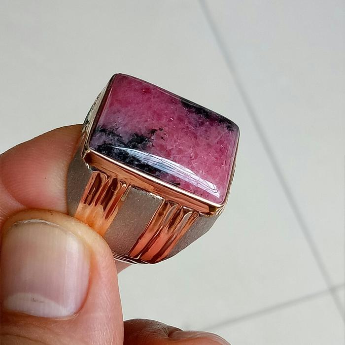 RED BORNEO KRISTAL TOP GRADE bkn pirus bulu macan teratai giok burma 007 bacan kecubung saparilla te