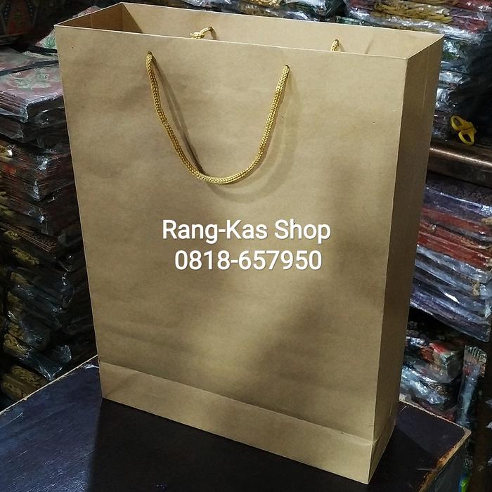 Paper bag Polos XL 30x40 Besar samson doff